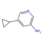 5-Cyclopropylpyridin-3-amine|CS-0271407|1314353-68-8