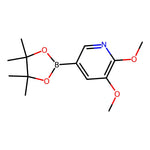 2,3-Dimethoxy-5-(4,4,5,5-tetramethyl-1,3,2-dioxaborolan-2-yl)pyridine|CS-0036777|1083168-92-6