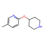 5-Methyl-2-(piperidin-4-yloxy)pyridine|CS-0452750|459819-29-5