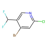 4-Bromo-2-chloro-5-(difluoromethyl)pyridine|CS-0498399|1471259-57-0