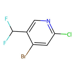 4-Bromo-2-chloro-5-(difluoromethyl)pyridine|CS-0498399|1471259-57-0