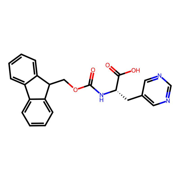 (S)-2-((((9H-Fluoren-9-yl)methoxy)carbonyl)amino)-3-(pyrimidin-5-yl)propanoic acid|CS-0261143|281655-48-9