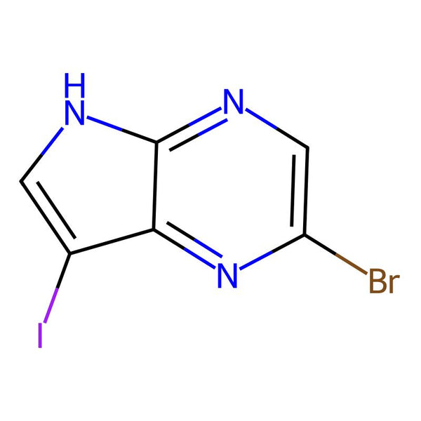 2-Bromo-7-iodo-5H-pyrrolo[2,3-b]pyrazine|CS-0019343|875781-44-5
