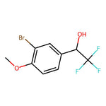1-(3-Bromo-4-methoxyphenyl)-2,2,2-trifluoroethan-1-ol|CS-0232732|1249929-52-9