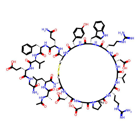 Ac-Ala-Leu-Cys-Asp-Asp-Pro-Arg-Val-Asp-Arg-Trp-Tyr-Cys-Gln-Phe-Val-Glu-Gly-NH2 (Disulfide bond)|CPTD787900|1926163-13-4