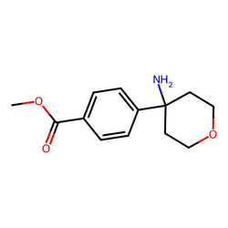 Methyl 4-(4-aminotetrahydro-2H-pyran-4-yl)benzoate|CS-0784165|2132970-37-5