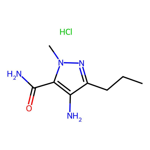 4-Amino-1-methyl-3-propyl-1H-pyrazole-5-carboxamide hydrochloride|CS-W022065|247584-10-7