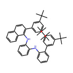 N1-(3',5'-Di-tert-butyl-[1,1'-biphenyl]-2-yl)-N2-(2-(3,5-di-tert-butylphenyl)naphthalen-1-yl)benzene-1,2-diamine|CS-1268288|2897657-05-3