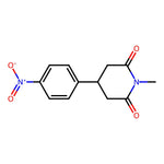1-Methyl-4-(4-nitrophenyl)piperidine-2,6-dione|CS-0159421|954124-90-4