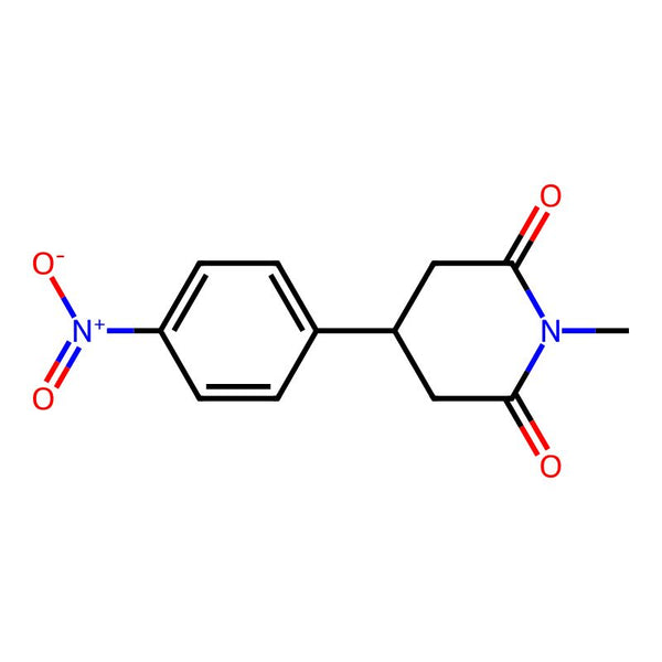 1-Methyl-4-(4-nitrophenyl)piperidine-2,6-dione|CS-0159421|954124-90-4