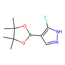 3-Fluoro-4-(4,4,5,5-tetramethyl-1,3,2-dioxaborolan-2-yl)-1H-pyrazole|CS-0042489|1983153-03-2
