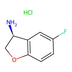 (S)-5-Fluoro-2,3-dihydrobenzofuran-3-amine hydrochloride|CS-0438623|1637453-80-5