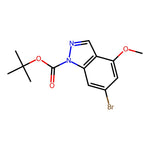 tert-Butyl 6-bromo-4-methoxy-1H-indazole-1-carboxylate|CS-0041004|1169789-29-0
