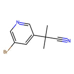 2-(5-Bromopyridin-3-yl)-2-methylpropanenitrile|CS-0611109|1257432-08-8