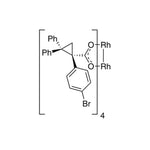 Tetrakis[(R)-(-)-[(1R)-1-(4-bromophenyl)-2,2-diphenylcyclopropanecarboxylato]dirhodium(II) Rh2(R-BTPCP)4|45-2080|1345974-62-0