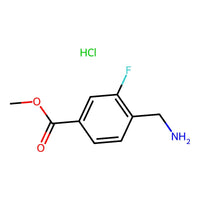 Benzoic acid, 4-(aminomethyl)-3-fluoro-, methyl ester, hydrochloride (1:1)|CS-0640699|1072438-51-7
