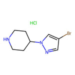 4-(4-Bromo-1H-pyrazol-1-yl)piperidine hydrochloride|CS-0060821|1263378-44-4