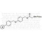 Fmoc-glycine 4-alkoxybenzyl alcohol resin|01908