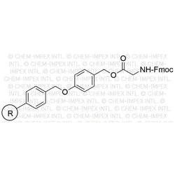 Fmoc-glycine 4-alkoxybenzyl alcohol resin|01908