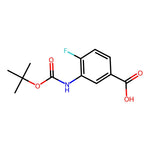 3-{[(tert-butoxy)carbonyl]amino}-4-fluorobenzoic acid|CS-0258902|1184472-44-3