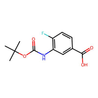3-{[(tert-butoxy)carbonyl]amino}-4-fluorobenzoic acid|CS-0258902|1184472-44-3