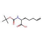 (S)-2-((tert-Butoxycarbonyl)amino)hept-6-enoic acid|CS-0136615|204711-97-7