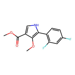 Methyl 5-(2,4-difluorophenyl)-4-methoxy-1H-pyrrole-3-carboxylate|CS-0104261|1902955-29-6