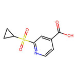 2-(Cyclopropylsulfonyl)isonicotinic acid|CS-0529353|1782791-12-1