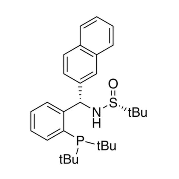 [S(R)]-N-[(S)-[2-(Di-tert-butylphosphino)phenyl[(2-naphthalenyl)methyl]-2-methyl-2-propanesulfinamide, 95%|15-8494
