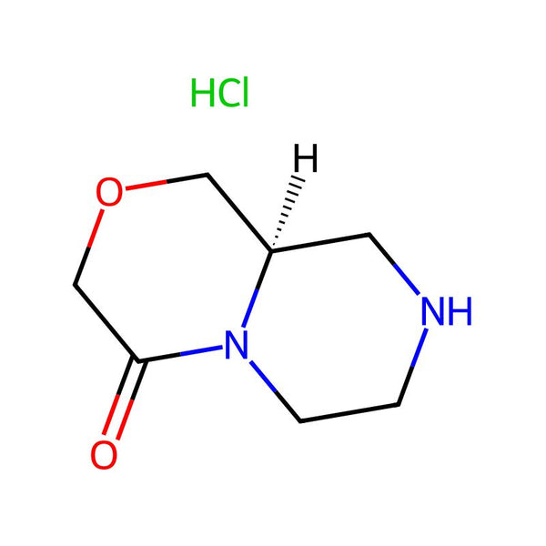 (R)-Hexahydropyrazino[2,1-c][1,4]oxazin-4(3H)-one hydrochloride|CS-0053103|1383427-89-1