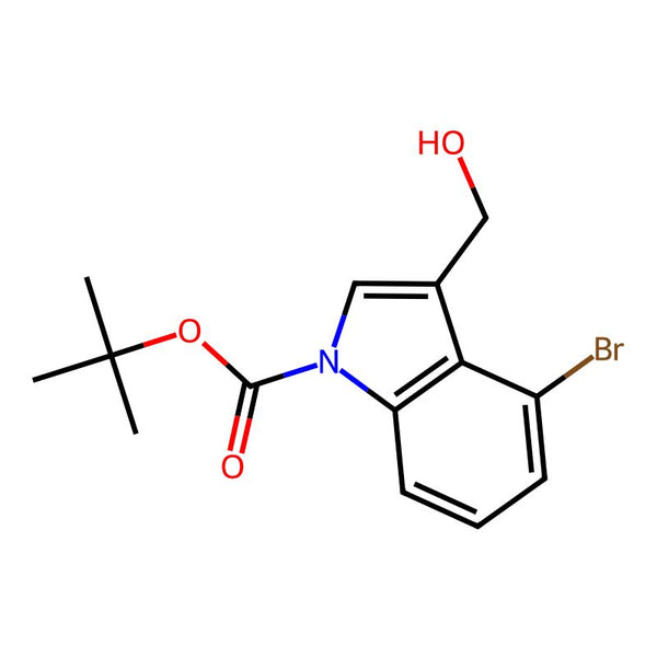 tert-Butyl 4-bromo-3-(hydroxymethyl)-1H-indole-1-carboxylate|CS-0370371|914349-05-6