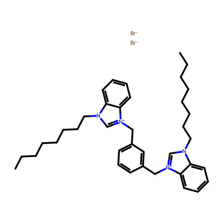 3,3'-(1,3-Phenylenebis(methylene))bis(1-octyl-benzimidazolium) dibromide, 98%|9426514|1841118-32-8