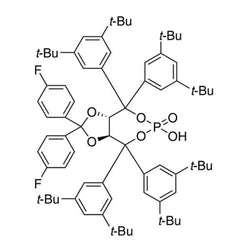 (3aS,8aS)-4,4,8,8-Tetrakis(3,5-di-tert-butylphenyl)-2,2-bis(4-fluorophenyl)-6-hydroxy-tetrahydro-6-oxide-[1,3]dioxolo[4,5-e][1,3,2]dioxaphosphepine, 98%|15-8626