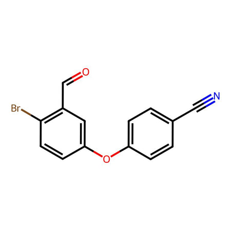 4-(4-Bromo-3-formylphenoxy)benzonitrile|C1695472|906673-54-9