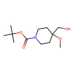tert-Butyl 4-(hydroxymethyl)-4-methoxypiperidine-1-carboxylate|CS-0056559|239073-94-0