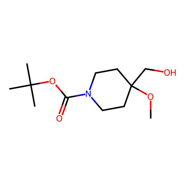 tert-Butyl 4-(hydroxymethyl)-4-methoxypiperidine-1-carboxylate|CS-0056559|239073-94-0