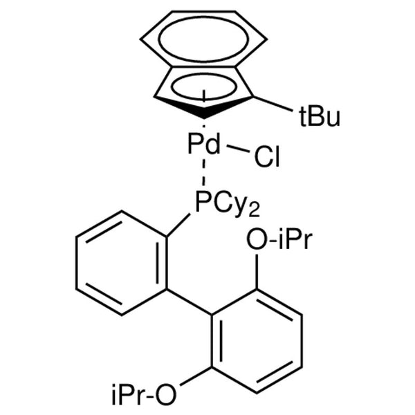 Chloro(1-t-butylindenyl)[2-(dicyclohexylphosphino)-2',6'-di-i-propoxy-1,1'-biphenyl]palladium(II)|46-0440|1779569-08-2