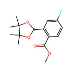 Methyl 4-fluoro-2-(4,4,5,5-tetramethyl-1,3,2-dioxaborolan-2-yl)benzoate|CS-0094709|1400976-17-1