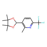 2-Methyl-3-(4,4,5,5-tetramethyl-1,3,2-dioxaborolan-2-yl)-6-(trifluoromethyl)pyridine|CS-0368948|2223041-89-0