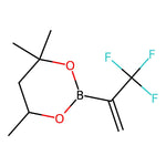 4,4,6-Trimethyl-2-(3,3,3-trifluoroprop-1-en-2-yl)-1,3,2-dioxaborinane,97%(stabilized with TBC)|CS-0086459|1011460-68-6