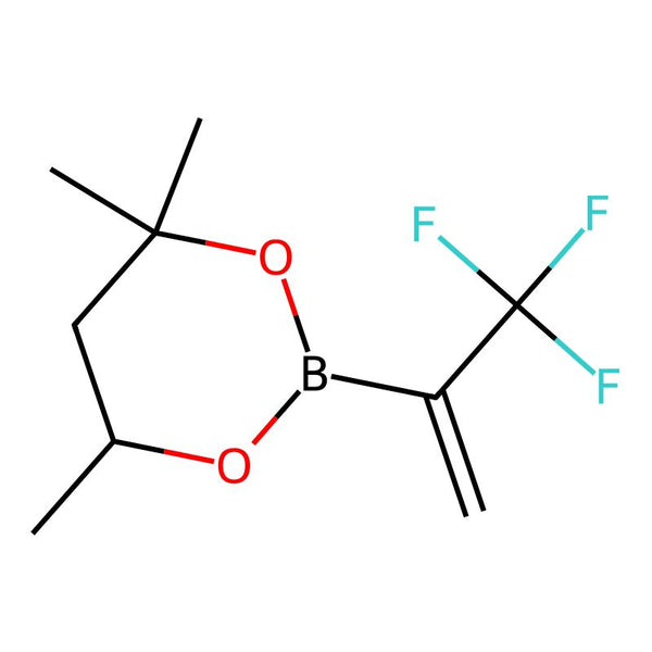 4,4,6-Trimethyl-2-(3,3,3-trifluoroprop-1-en-2-yl)-1,3,2-dioxaborinane,97%(stabilized with TBC)|CS-0086459|1011460-68-6
