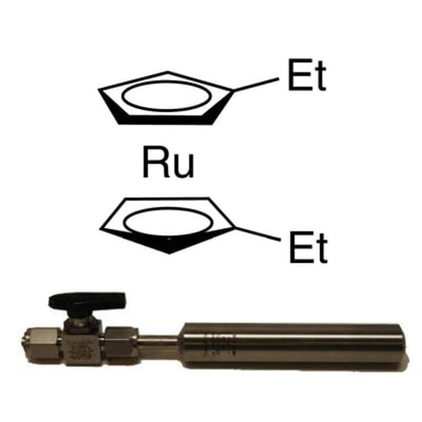 Bis(ethylcyclopentadienyl)ruthenium(II),  98% (99.9%-Ru), 44-0040, contained in 50 ml Swagelok?  cylinder (96-1070) for CVD/ALD|98-4009|32992-96-4