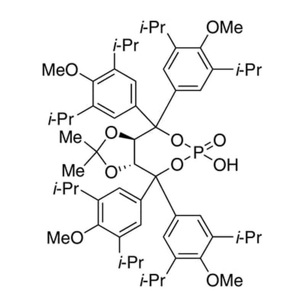 (3aR,8aR)-Tetrahydro-6-hydroxy-2,2-dimethyl-4,4,8,8-tetrakis(3,5-diisopropyl-4-methoxyphenyl)-6-oxide-[1,3]dioxolo[4,5-e][1,3,2]dioxaphosphepine, 98%|15-8612