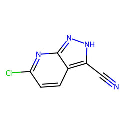 6-Chloro-1H-pyrazolo[3,4-b]pyridine-3-carbonitrile|CS-0163678|1935287-10-7
