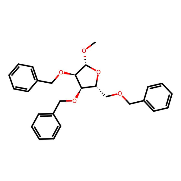 Methyl 2,3,5-tri-O-benzyl-β-D-ribofuranoside|CS-0489555|55725-85-4