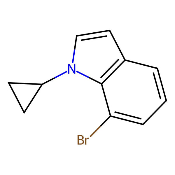 7-Bromo-1-cyclopropyl-1H-indole, 95%|07-0477|1890340-74-5
