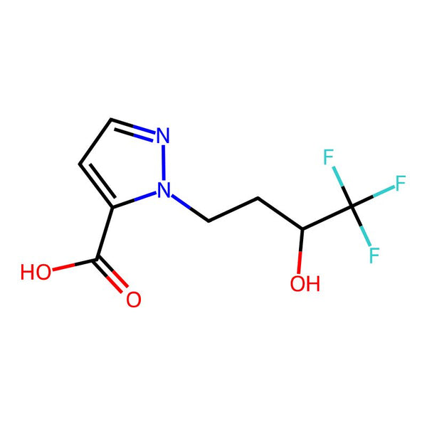 1-(4,4,4-Trifluoro-3-hydroxybutyl)-1H-pyrazole-5-carboxylic acid|CS-0530578|2549160-47-4