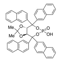 (3aS,8aS)-Tetrahydro-6-hydroxy-2,2-dimethyl-4,4,8,8-tetra-2-naphthalenyl-6-oxide-1,3-dioxolo[4,5-e][1,3,2]dioxaphosphepin, 98%, (99% ee)|15-8603