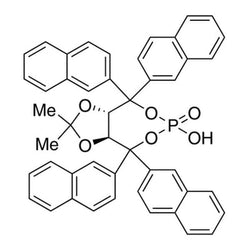 (3aS,8aS)-Tetrahydro-6-hydroxy-2,2-dimethyl-4,4,8,8-tetra-2-naphthalenyl-6-oxide-1,3-dioxolo[4,5-e][1,3,2]dioxaphosphepin, 98%, (99% ee)|15-8603