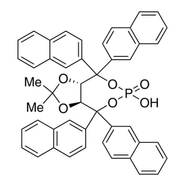 (3aS,8aS)-Tetrahydro-6-hydroxy-2,2-dimethyl-4,4,8,8-tetra-2-naphthalenyl-6-oxide-1,3-dioxolo[4,5-e][1,3,2]dioxaphosphepin, 98%, (99% ee)|15-8603